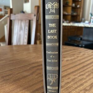 Brown Leather 'The Last Book' by
